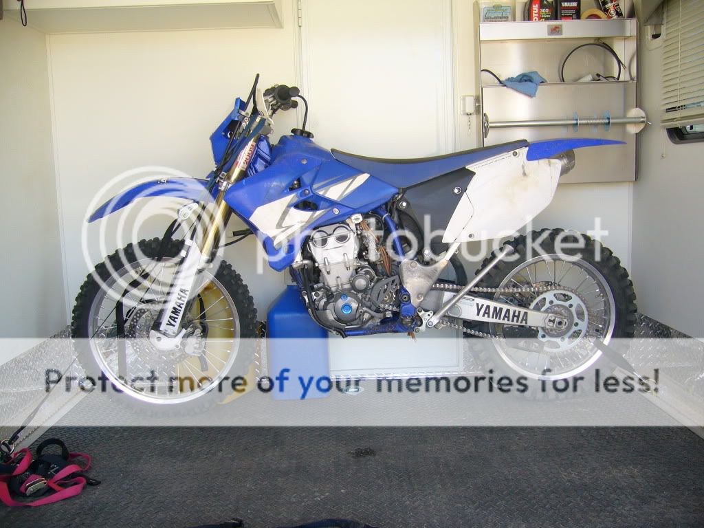 Open Roads Forum Toy Haulers Securing dirt bike in toy hauler